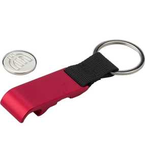 Kovový držiak na kľúče > červená