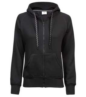 Dámska mikina (Tee Jays Womens Fashion Full Zip Hood) > čierna > L