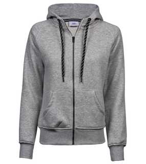 Dámska mikina (Tee Jays Womens Fashion Full Zip Hood) > šedá (heather) > 2XL