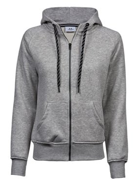 Dámska mikina (Tee Jays Womens Fashion Full Zip Hood) > šedá (heather) > S
