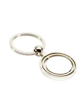 Kovová kľúčenka > strieborná