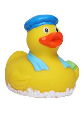 Kačička do vane (MBW Squeaky duck bubble bath) > viacfarebná