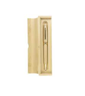 Drevené guličkové pero > prírodná