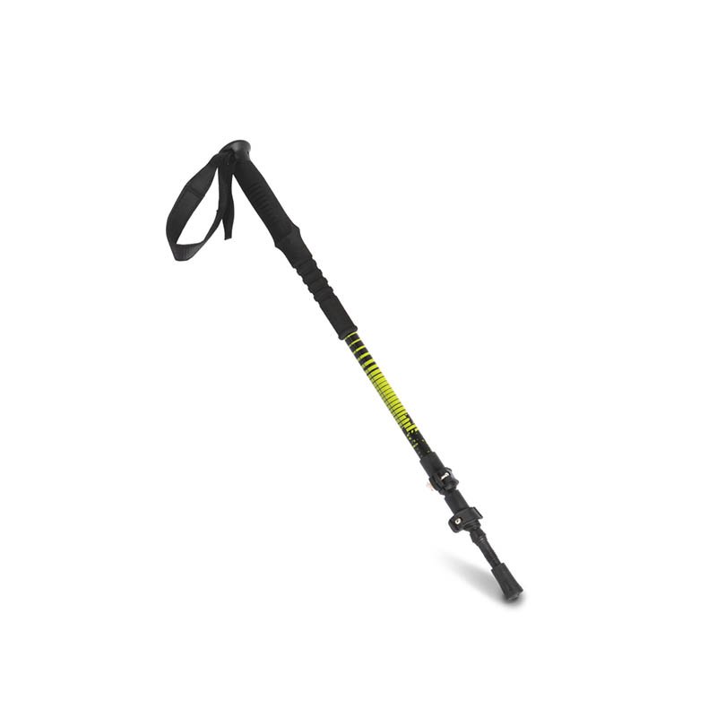 Trekingová palica (KIMOOD TELESCOPIC TREKKING POLE) > čierna / zelená (burnt lime)