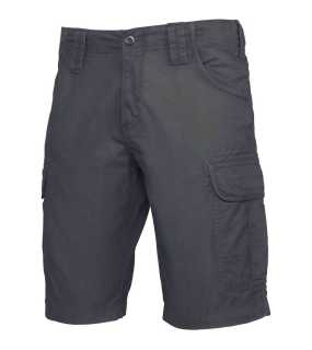Pánske krátke nohavice (KARIBAN MEN'S MULTIPOCKET BERMUDA SHORTS)>šedá (dark)>46