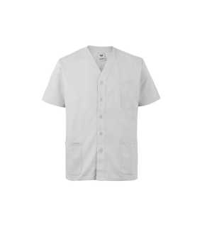 Pánske tričko (VELILLA BUTTONS SCRUB TOP) > biela > M