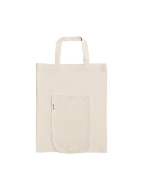 Nákupná taška z recyklovanej bavlny 140 g/m2 > prírodná (light)