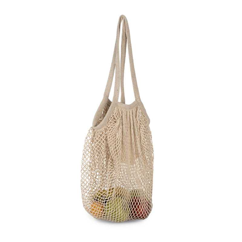Nákupná taška (KIMOOD COTTON MESH GROCERY BAG) > červená (cherry)