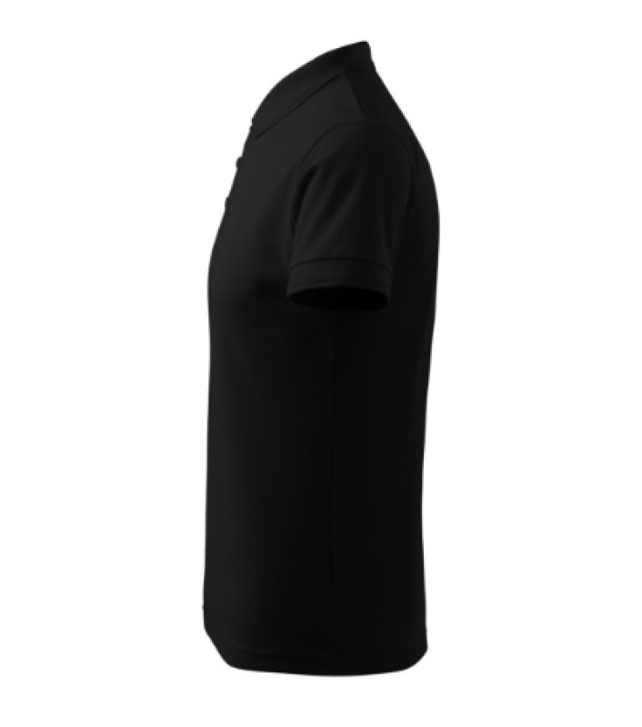 Unisex polokošeľa (MALFINI Pique 200) > čierna > S