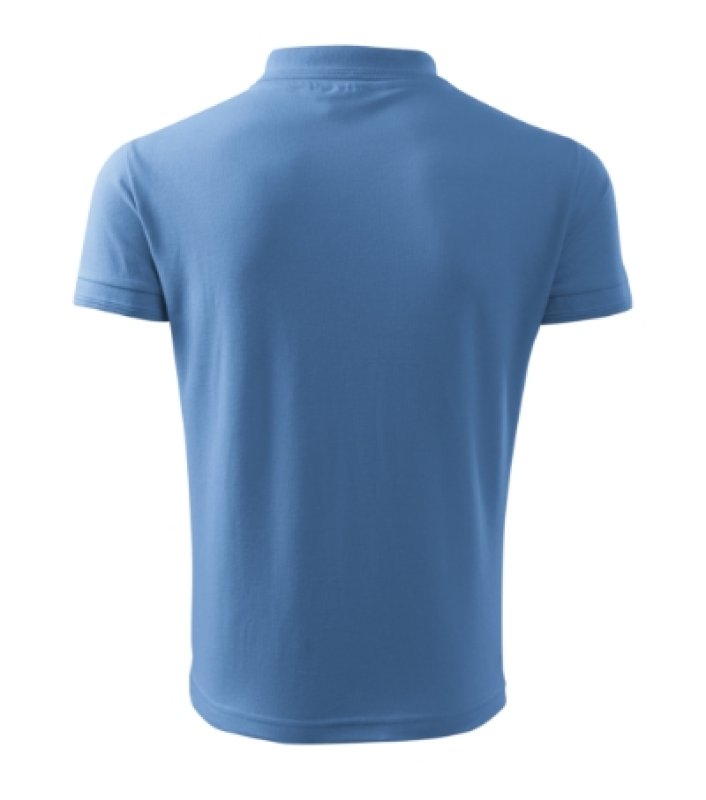 Unisex polokošeľa (MALFINI Pique 200) > modrá (nebeská) > S