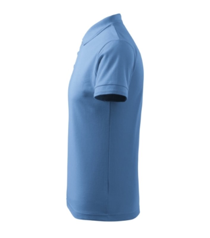 Unisex polokošeľa (MALFINI Pique 200) > modrá (nebeská) > S