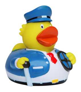 Kačička do vane (MBW Squeaky duck bus driver) > viacfarebná