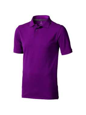 Pánska polokošeľa (Calgary polo Elevate) > fialová (plum) > XL