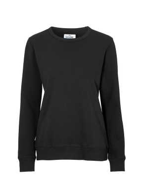 Dámska mikina (COTTOVER CREW NECK WOMAN (GOTS)) > čierna > M