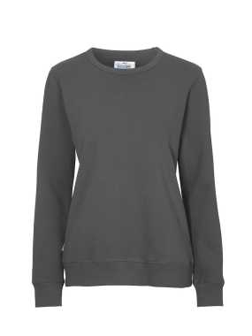 Dámska mikina (COTTOVER CREW NECK WOMAN (GOTS)) > šedá (charcoal) > M