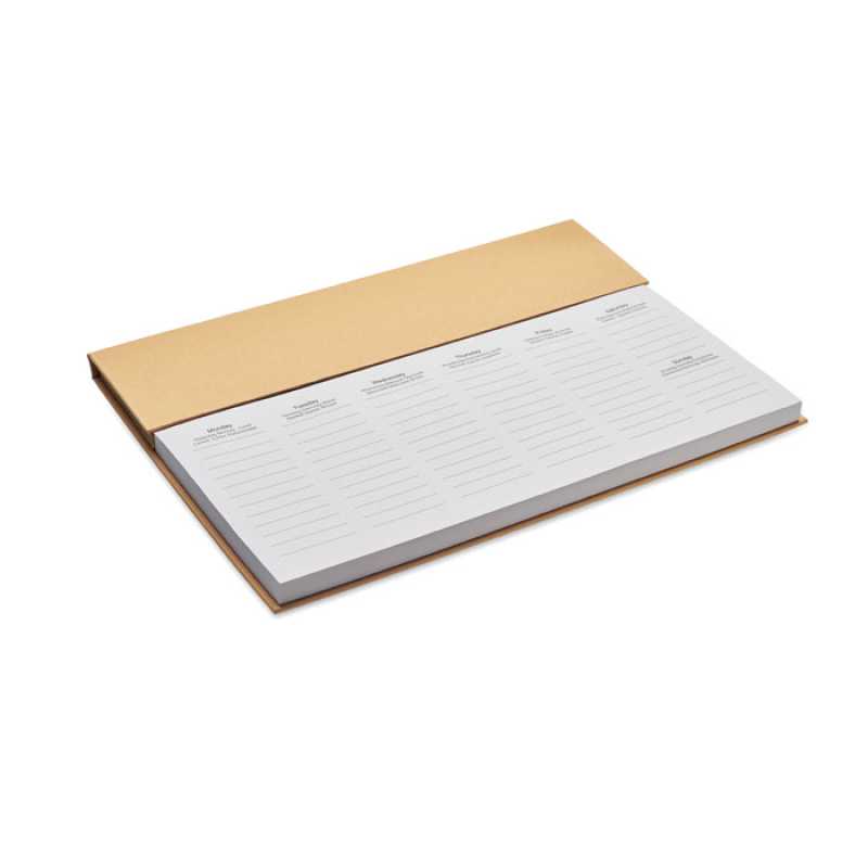 Týždenný stolový plánovač > béžová