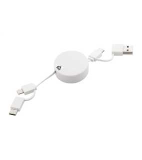 RABS USB nabíjací kábel > biela