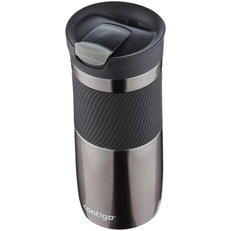 Thermo fľaša Contigo® 470 ml > šedá (gun metal)