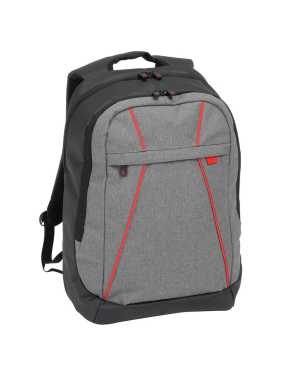 Ruksak > šedá / červená