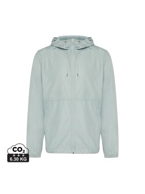 Ľahká bunda Iqoniq Logan z recykl. polyesteru > zelená (iceberg) > S