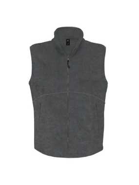 Unisex fleece vesta (B&C TRAVELLER +) > šedá (charcoal) > XL