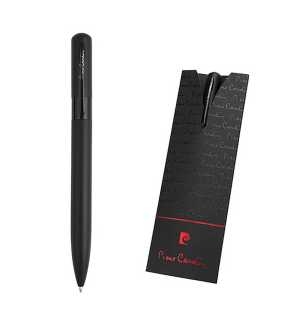 Guľôčkové pero s otočným mechanizmom "PIERRE CARDIN" > čierna