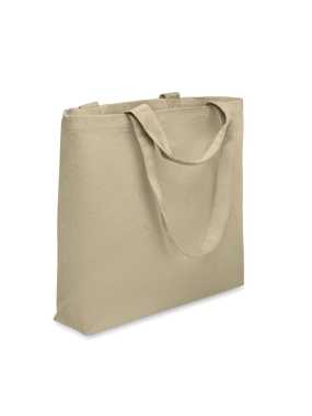 Plážová taška z plátna 320 g > hnedá (khaki)