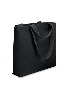 Plážová taška z plátna 320 g > čierna