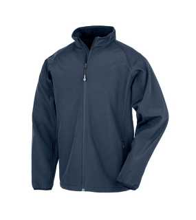 Detská bunda (RESULT Recycled 2-Layer Printable Junior Softshell Jacket)>modrá (navy)>XL