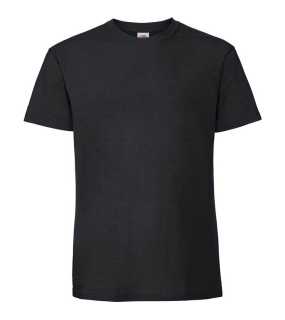 Pánske tričko(FRUIT OF THE LOOM Ringspun Premium T) > čierna > M