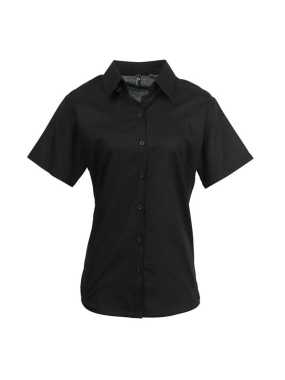 Dámska košeľa (PREMIER LADIES’ SIGNATURE OXFORD LONG SLEEVE BLOUSE) > čierna > 3XL