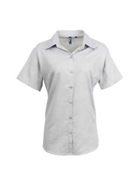 Dámska košeľa (PREMIER LADIES’ SIGNATURE OXFORD LONG SLEEVE BLOUSE)>šedá (silver)>S