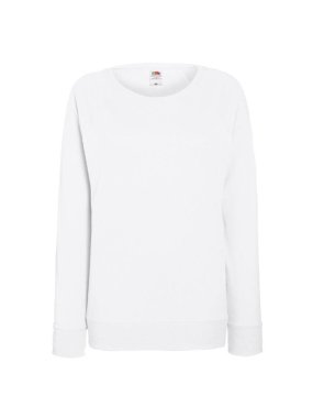 Dámska mikina (Fruit of the Loom-LF LW RAGLAN SWEAT) > biela > 2XL