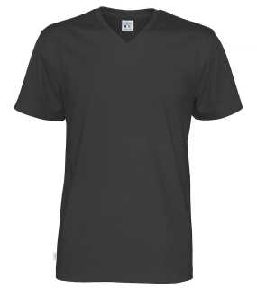 Pánske tričko (COTTOVER T-SHIRT V-NECK) > čierna > L