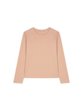 Dámske tričko (STANLEY\STELLA Stella Muser Long Sleeve) > ružová (fraice peche) > XS