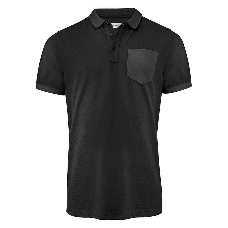 Pánska polokošeľa (James Harvest PINEDALE POLO) > čierna > L