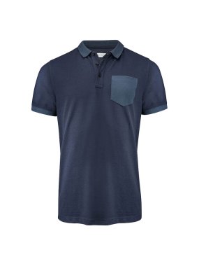 Pánska polokošeľa (James Harvest PINEDALE POLO) > modrá (navy) > L