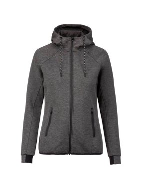 Dámska mikina (Proact"LADIES' PERFORMANCE HOODIE") > šedá (deep heather) > XL