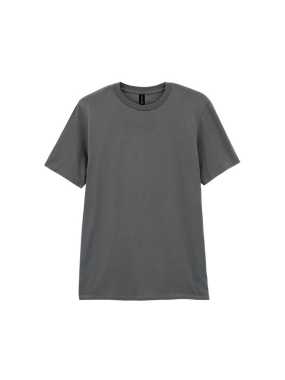 Unisex tričko(GILDAN SOFTSTYLE ADULT T-SHIRT) > šedá (charcoal) > 3XL