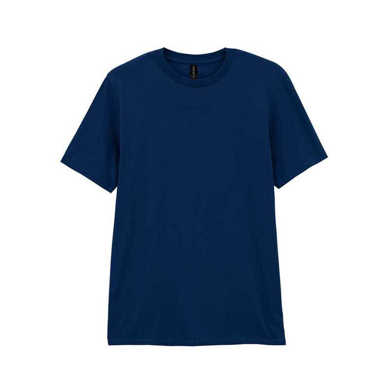 Unisex tričko(GILDAN SOFTSTYLE ADULT T-SHIRT) > modrá (navy) > L