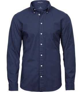 Unisex košela (Tee Jays Mens Perfect Oxford Shirt) > modrá (navy) > S