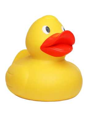 Kačička do vane (MBW Squeaky duck giant) > žltá / oranžová > 30,0 cm