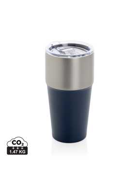 Termohrnček Fluid 500ml z RCS recyklovanej ocele > modrá (navy)