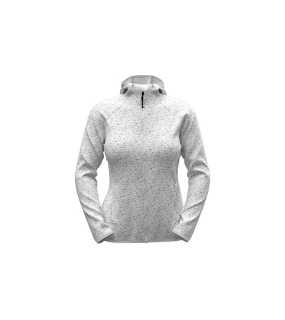 Dámska mikina (Stedman Lux Hooded Knit Fleece Jacket Women) > šedá (light heather) > M