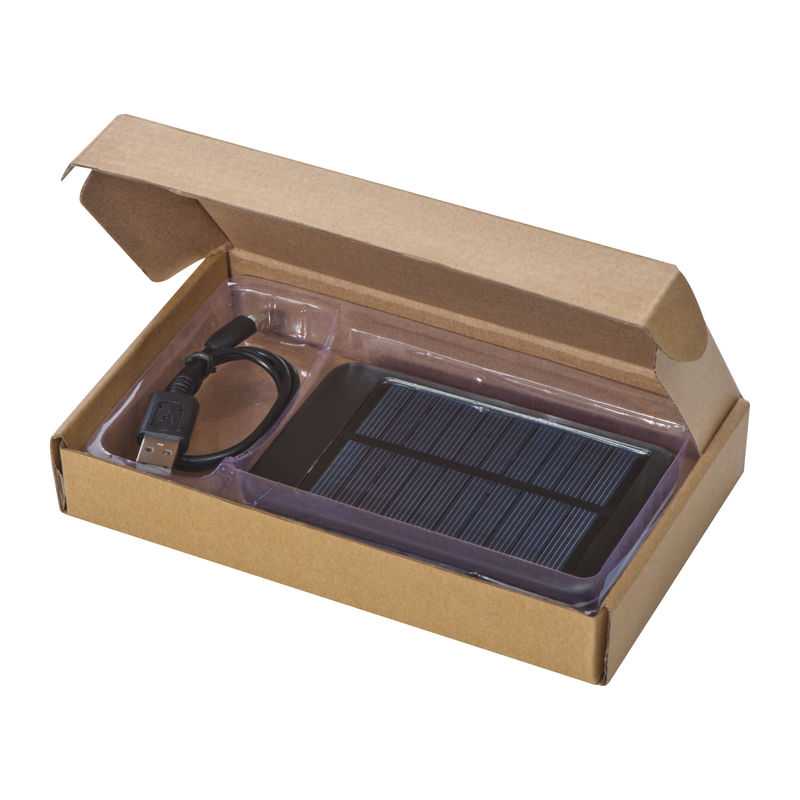 Solárny Power Bank 4000 mAh Philadelphia > čierna
