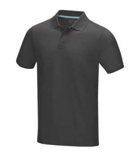 Pánska polokošeľa (ELEVATE men’s GOTS) > šedá (storm) > L