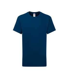 Detské tričko (FRUIT OF THE LOOM Kids Iconic 195 T) > modrá (mountain) > 5/6
