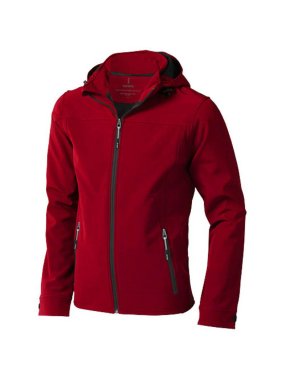 Pánska softshellová bunda (ELEVATE Langley Softshell Jacket) > červená > M