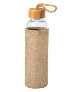 Sklenená flaša > prírodná