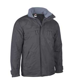 Unisex zimná vetrovka (BOREAL) >  šedá (charcoal)  >  M